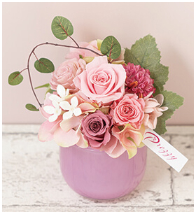 Flowers to Tokyo – Roses & Hydrangea Arrangement