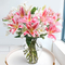 3 Stem Lilies Vase Flower Delivery Japan