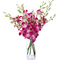 Tokyo Flower – Wine Dendrobium Orchids Vase